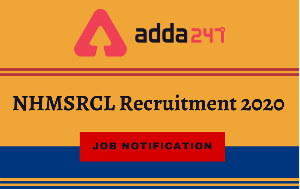 NHMSRCL Recruitment 2020 For 61 Senior Executive Vacancies: Apply Online_30.1