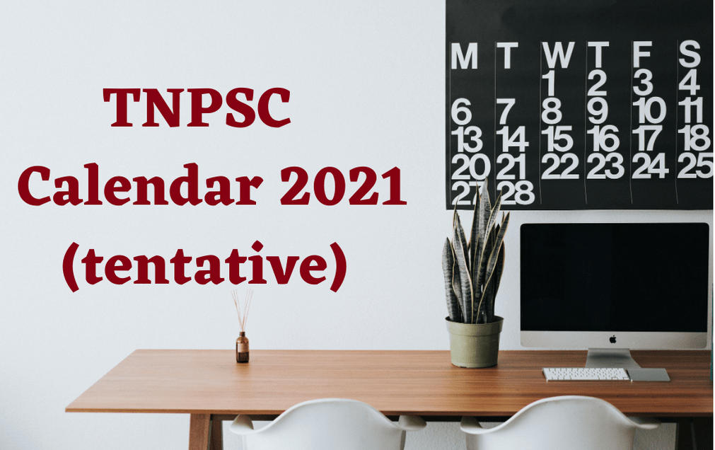 TNPSC Calendar 2021 Released: Annual Tentative Exam Planner Released_30.1