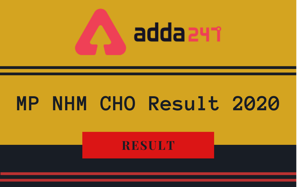 MP NHM CHO Result 2020 Out: Check Community Health Officer Result PDF_30.1