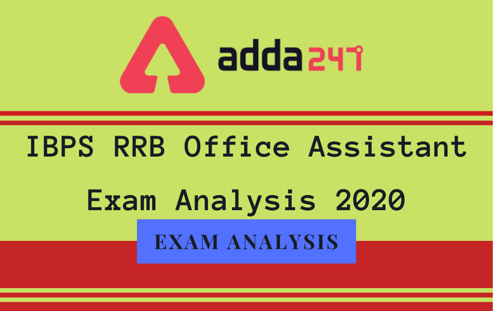 IBPS RRB Office Assistant Exam Analysis 2020 Jan 02, 2021: Check Good Attempt, Section-Wise Attempts_30.1