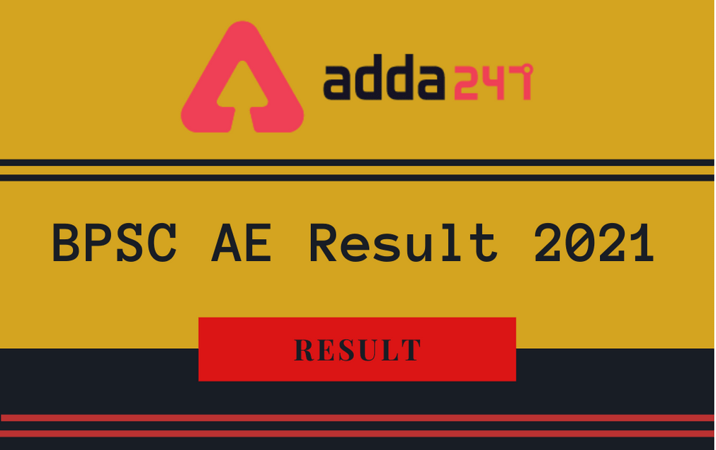 BPSC Assistant Engineer Mains Result 2021 Out: Check AE Civil Mains Result_30.1