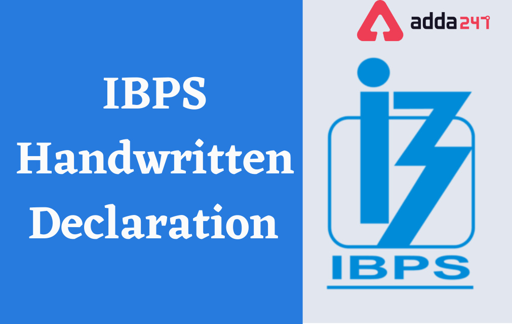 IBPS PO Handwritten Declaration 2022, Check Format_30.1
