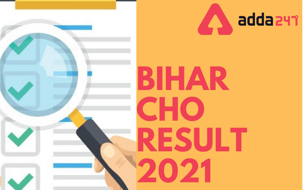 Bihar CHO Result 2021 Out: Check Community Health Officer CBT Result_30.1