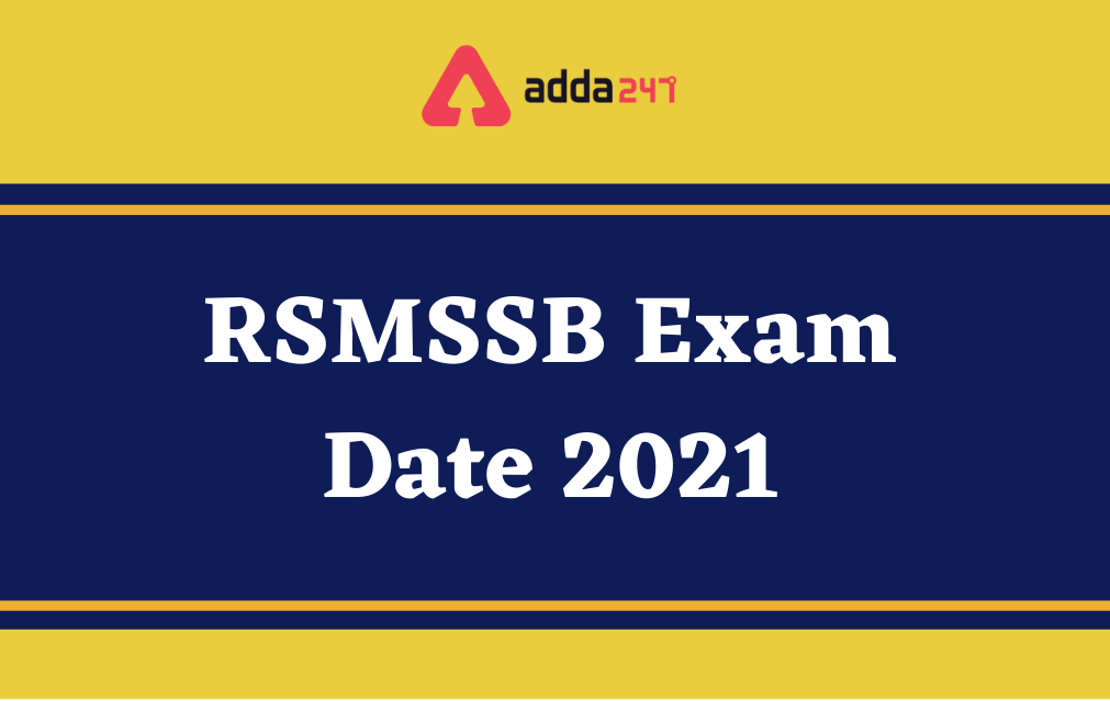 RSMSSB Exam Date 2021 Announced for 629 Assistant Fire Officer & Fireman Vacancies_30.1