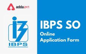 IBPS SO Apply Online