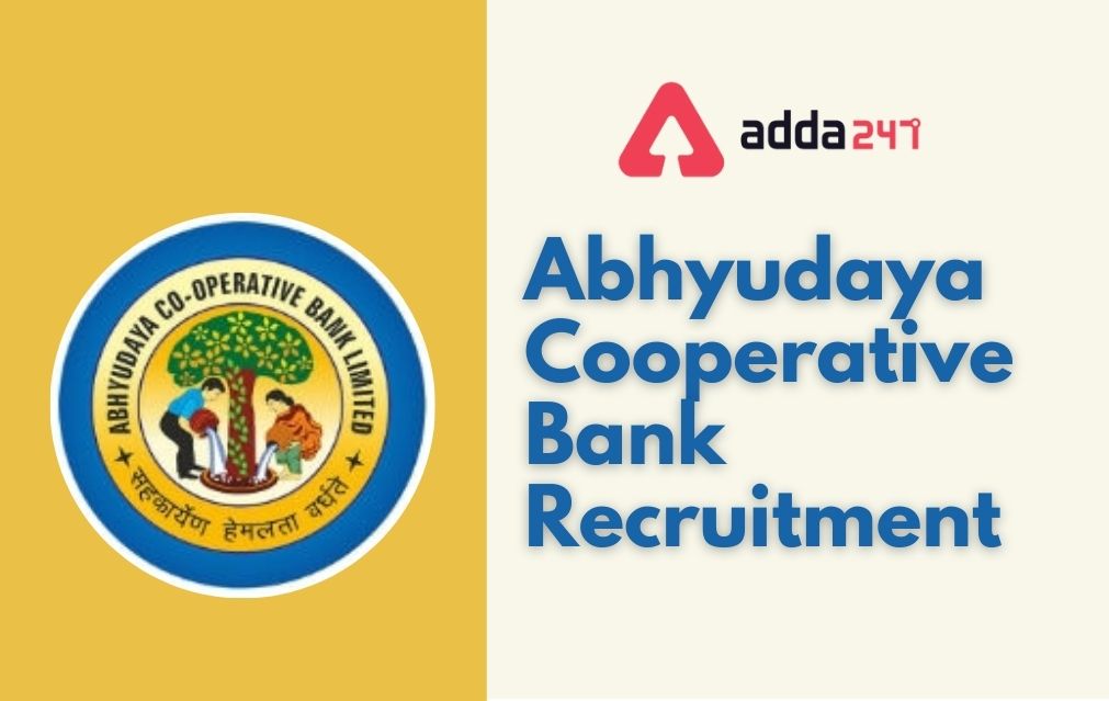 Abhyudaya Cooperative Bank Recruitment 2021, Apply Online_30.1