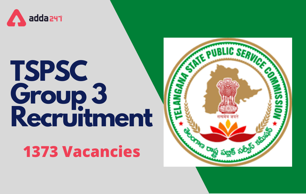 TSPSC Group 3 Notification 2022 for 1373 Vacancy_30.1