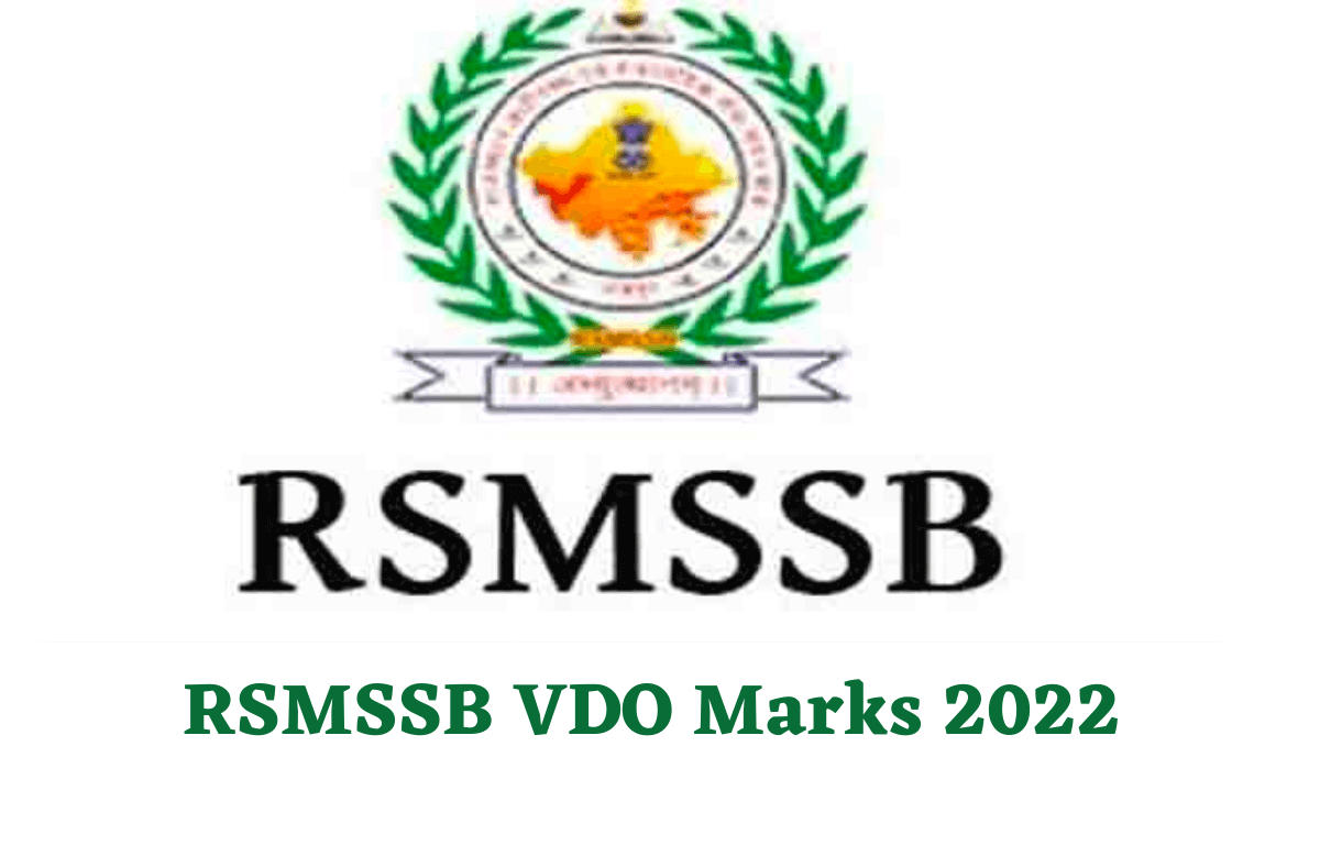 RSMSSB VDO Marks 2022 Out, Prelims Marks & Score Card_30.1