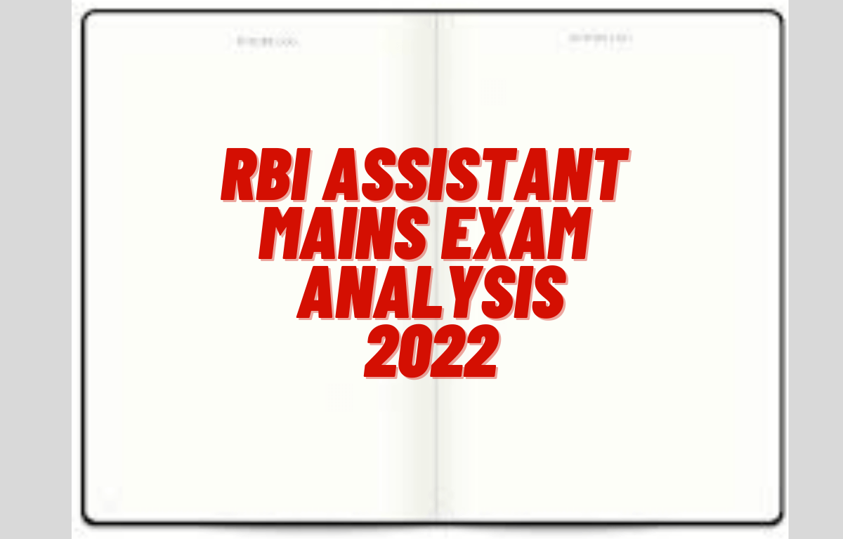RBI Assistant Mains Exam Analysis 2022, 8 May Questions Asked_30.1
