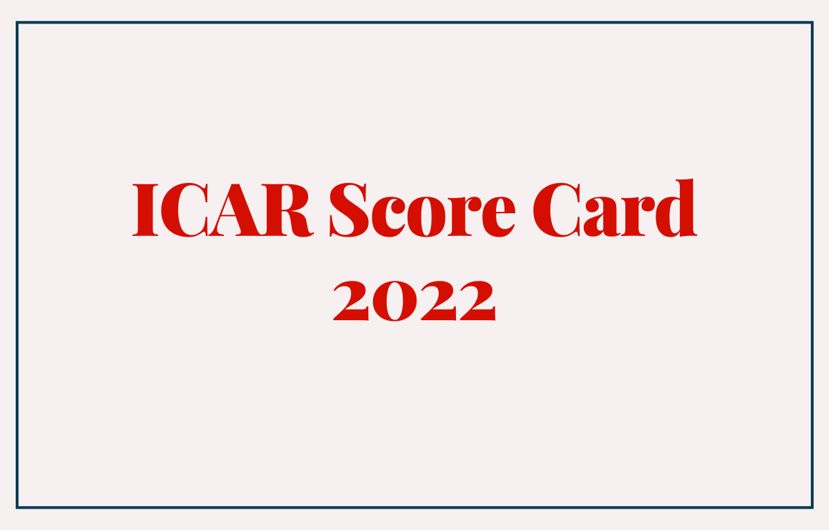 ICAR Score Card 2022 Out, Check ICAR IARI Marks for Technician Posts_30.1