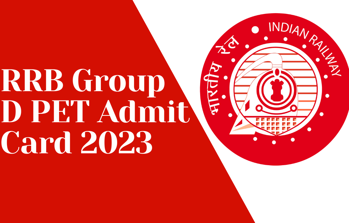 RRB Group D PET Admit Card