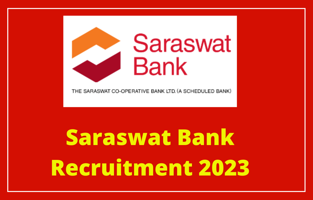 Saraswat Bank Recruitment 2023