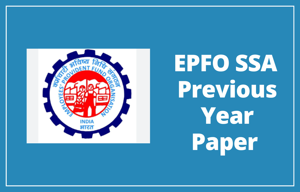 EPFO SSA Previous Year Paper (1)