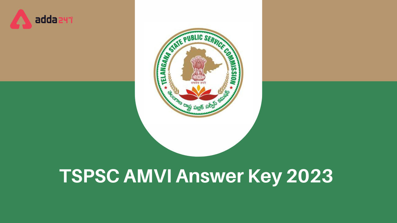 TSPSC AMVI Answer Key 2023