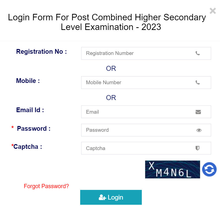 APSSB CHSL Admit Card 2023-1