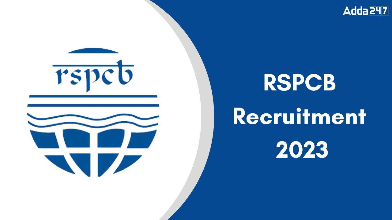 RSPCB Recruitment 2023