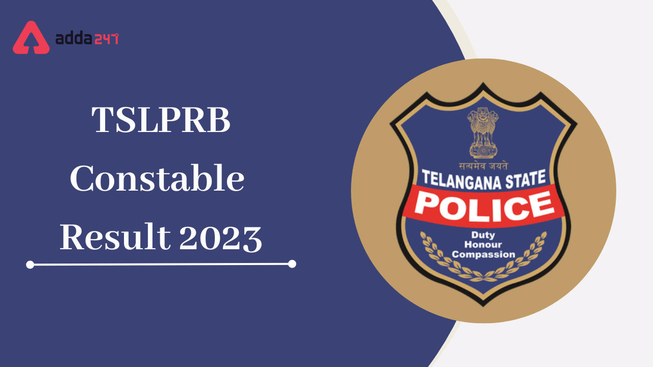 TSLPRB Constable Final Result 2023