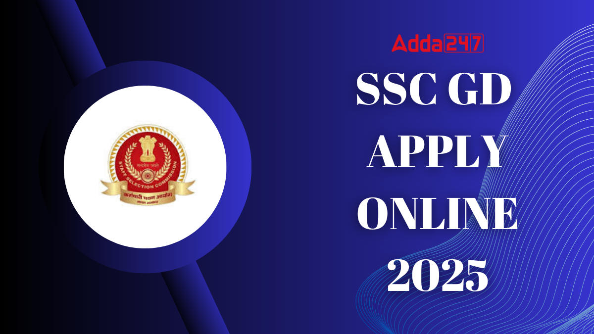 SSC GD Apply Online