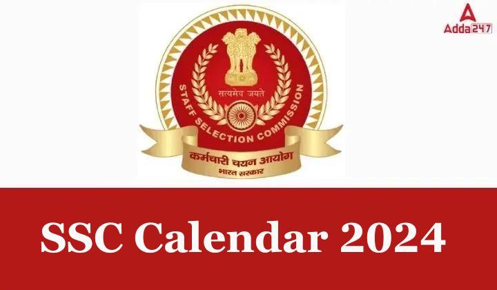 SSC Calendar 2024