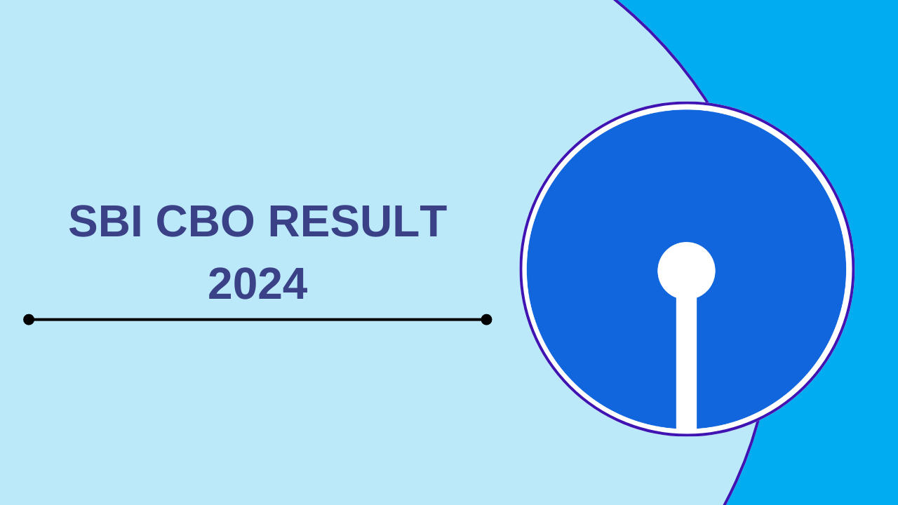 SBI CBO RESULT 2024