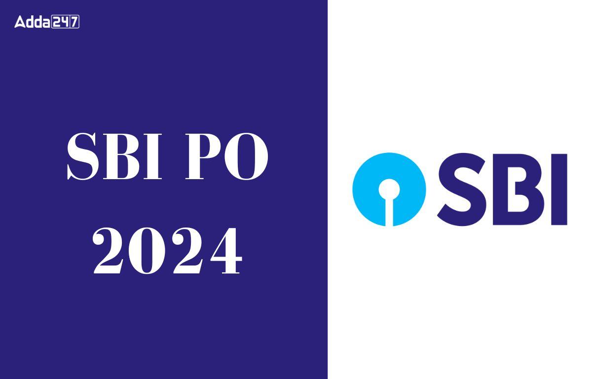 SBI PO Notification 2024