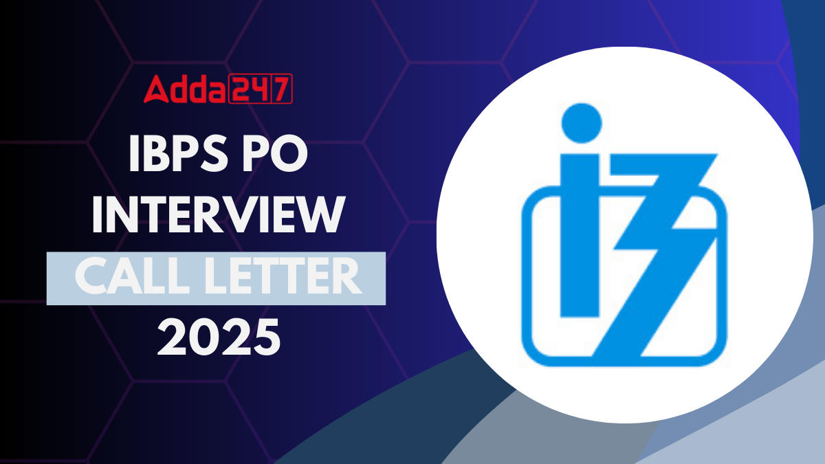 IBPS PO Interview Call Letter 2025