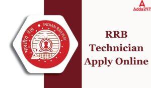 RRB Technician Apply Online