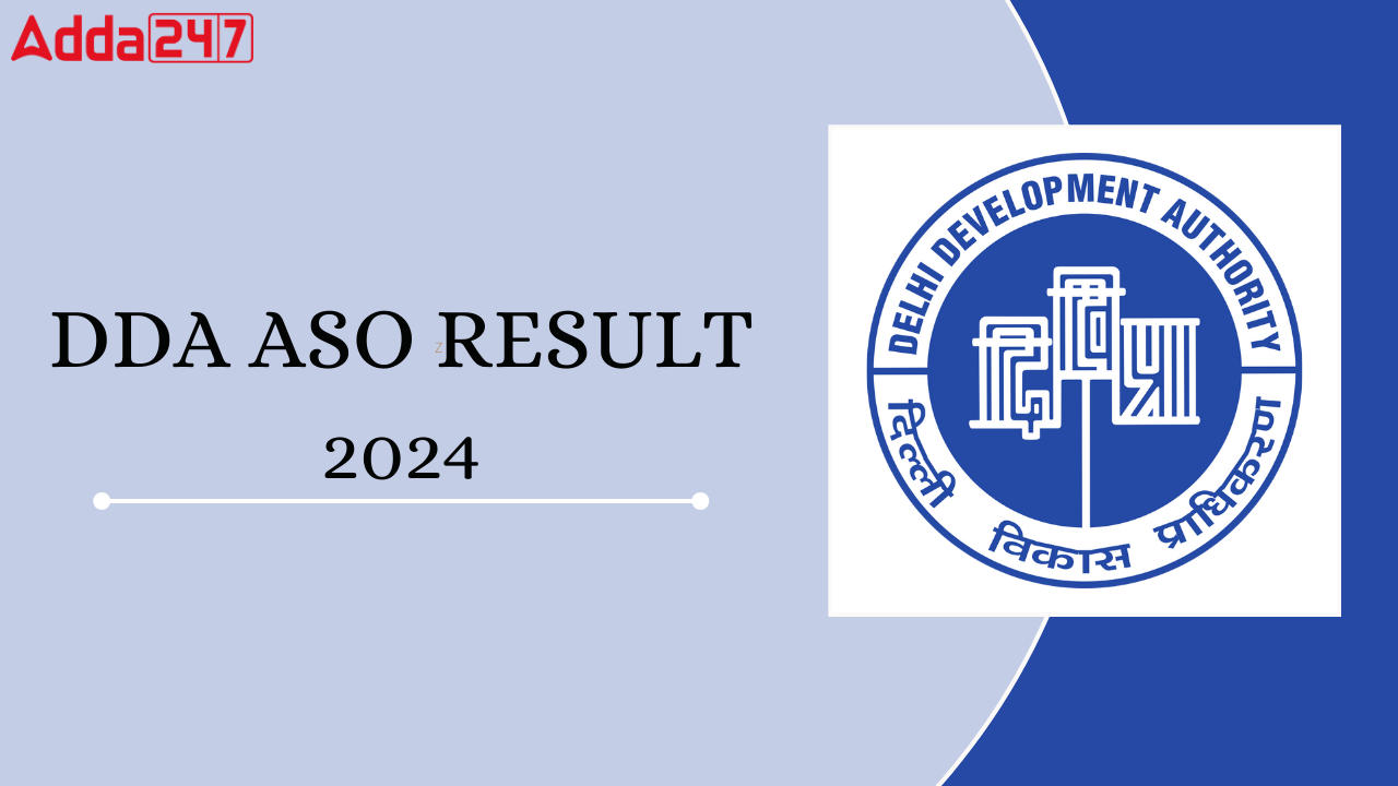 DDA ASO RESULT 2024