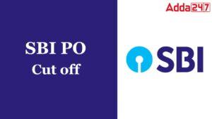 SBI PO Cut off