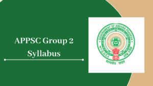 APPSC Group 2 Syllabus