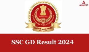 SSC GD Final Result 2024