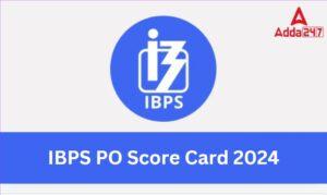 ibps po score card 2024