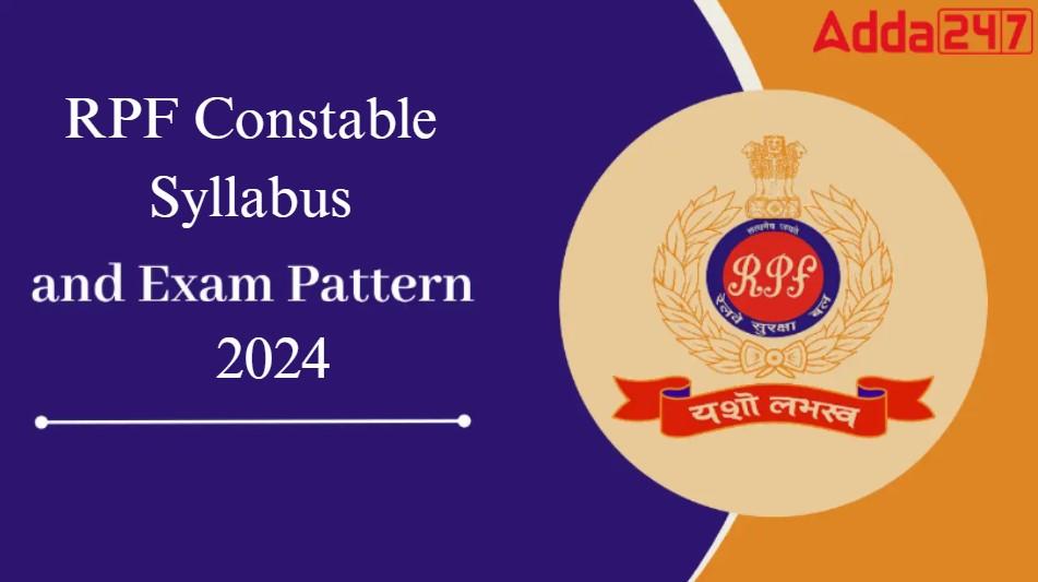 Rpf constable syllabus