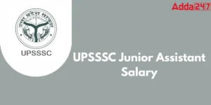UPSSSC Junior Assistant Salary