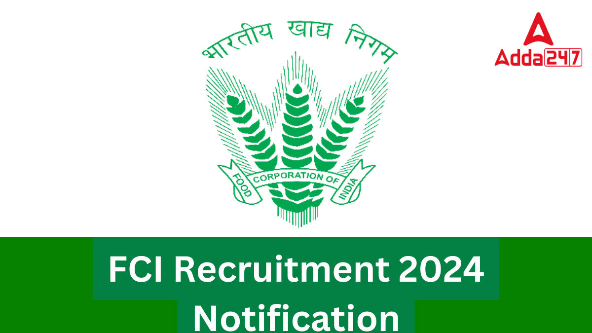 FCI Recruitment 2024