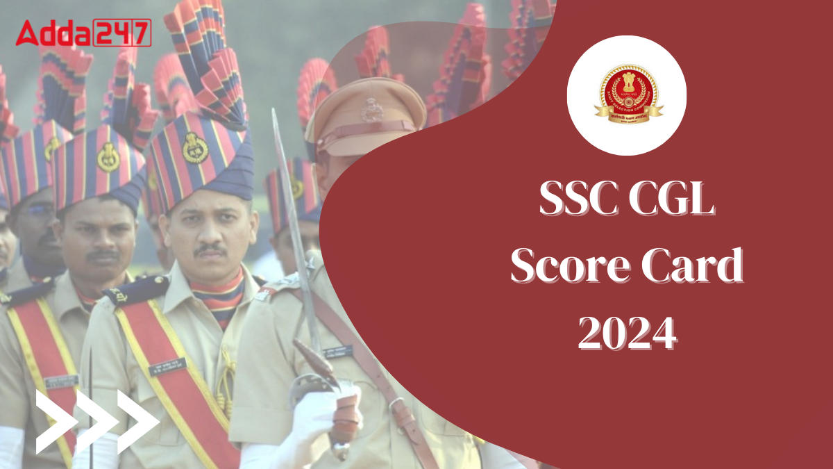 SSC CGL Score Card 2024