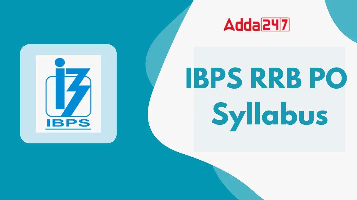 IBPS RRB PO Syllabus