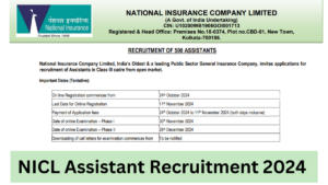 NICL Assistant Recruitment 2024