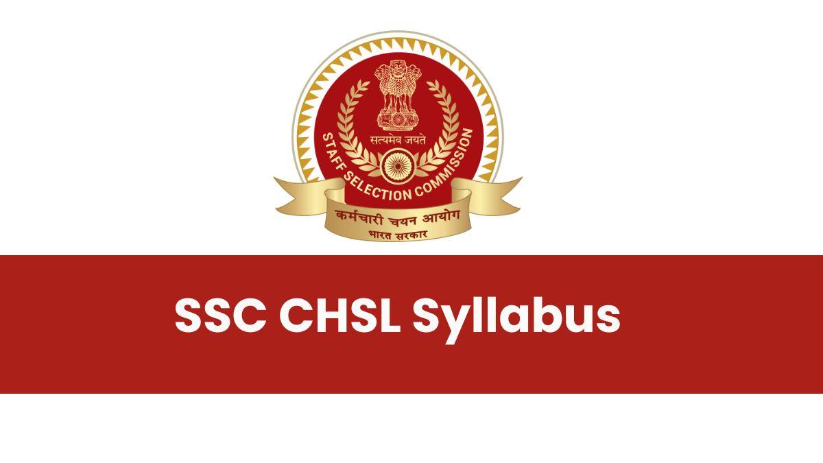 ssc chsl syllabus