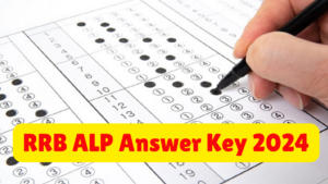 RRB ALP Answer Key 2024