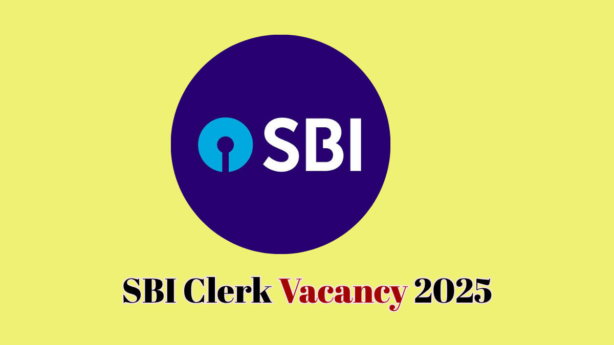 SBI Clerk Vacancy 2025