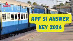 RPF SI Answer Key 2024