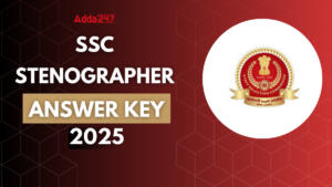 SSC Stenographer Answer Key 2025