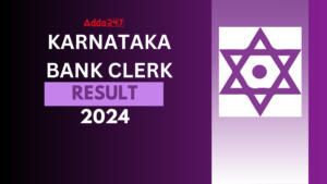 Karnataka Bank Clerk Result 2024