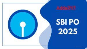 SBI PO 2025 Notification