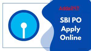 SBI PO Apply Online