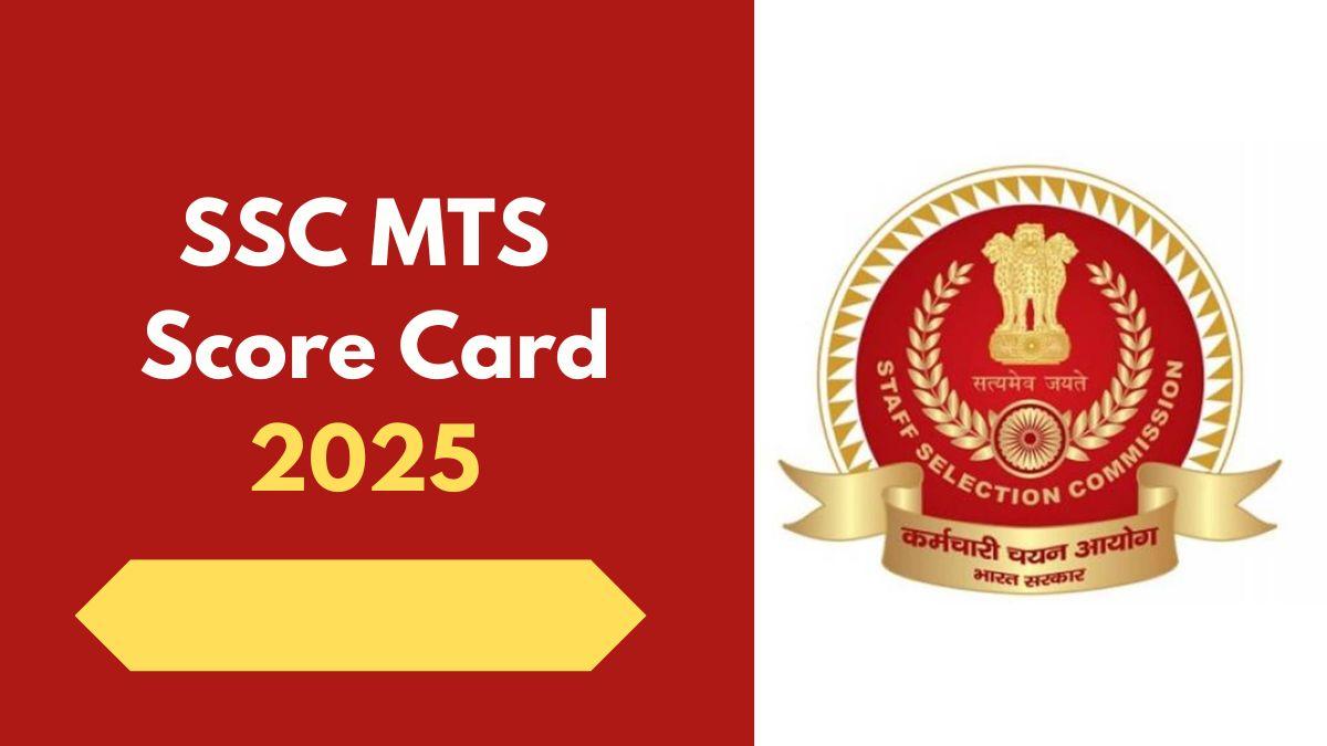 SSC MTS Score Card 2025