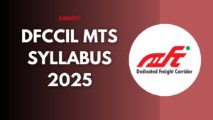 DFCCIL MTS Syllabus 2025