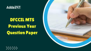 DFCCIL MTS Previous Year Question Paper