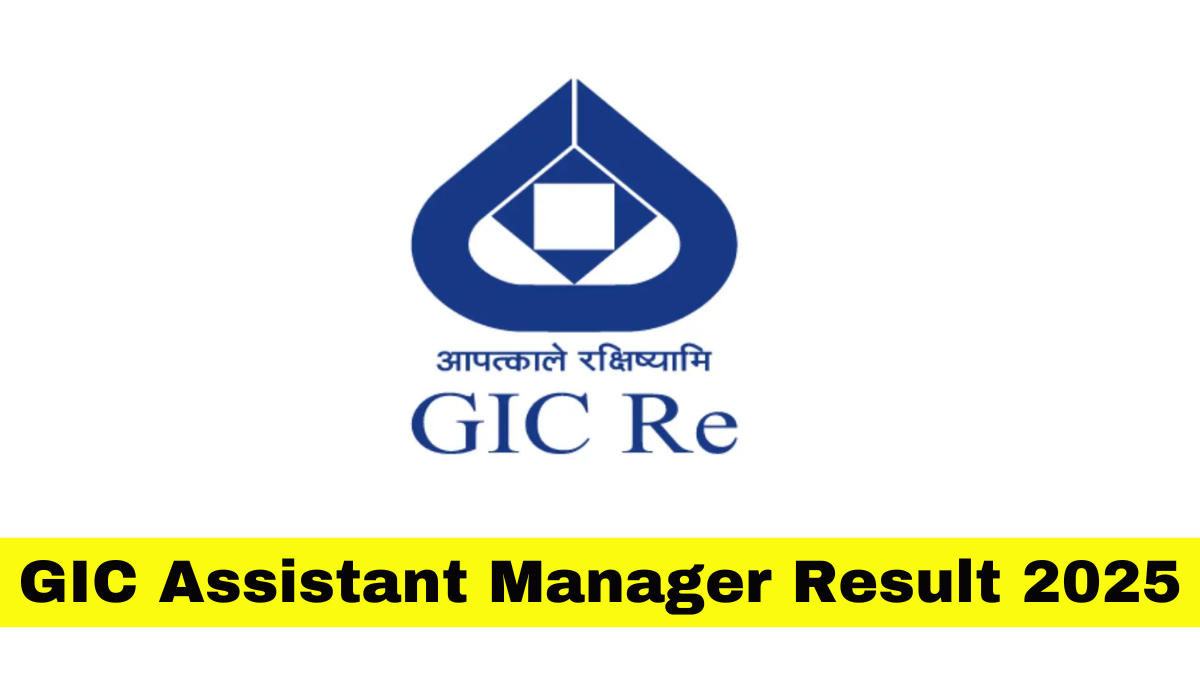 GIC Assistant Manager Result 2025